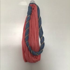 Charming Charlie lightweight infinity scarf